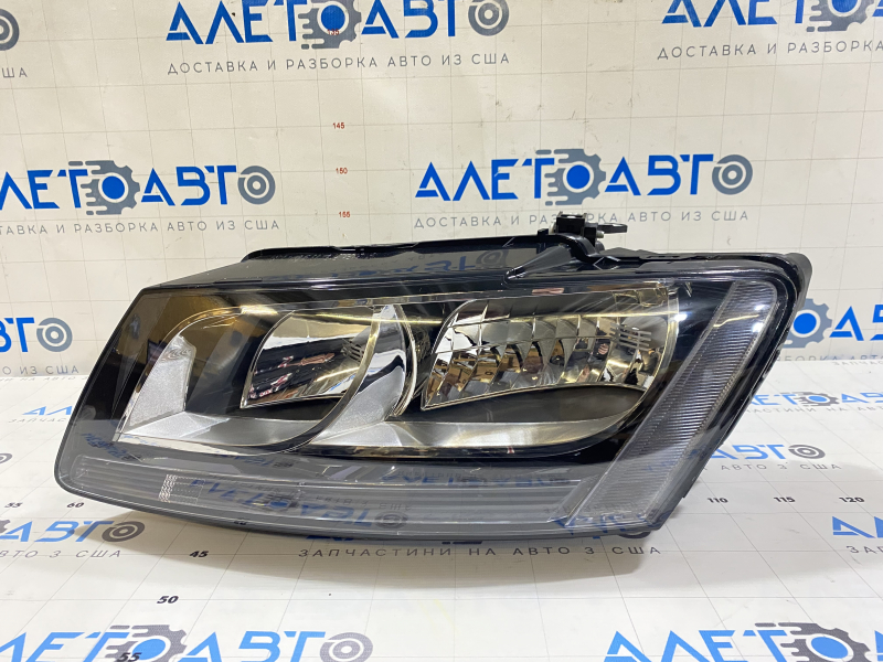 Фара передняя левая голая Audi Q5 8R 09-12 дорест галоген
