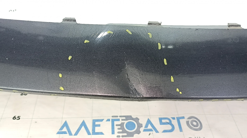 Бампер передний голый BMW 4 F32/33/36 14-20 под парктроники и омыватели фар, без PMA, M Pack, графит, царапины, прижат, сломаны крепления