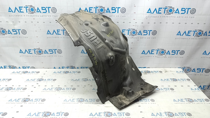 Подкрылок передний левый задняя часть BMW 4 F32/33/36 16-20 примята, надорвана