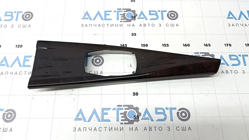 Накладка центральной консоли под джойстик мультимедии BMW 4 F32/33/36 14-20 под дерево, nussbaumwurzel, царапины