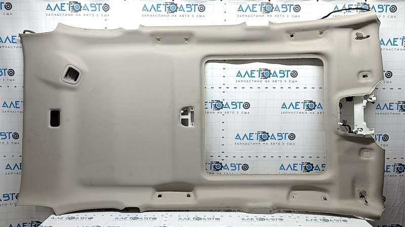 Обшивка потолка Subaru Forester 19-21 SK серая, под люк, под чистку, потерта