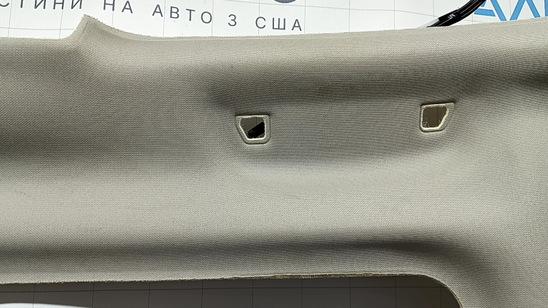Обшивка потолка Subaru Forester 19-21 SK серая, под люк, под чистку, потерта