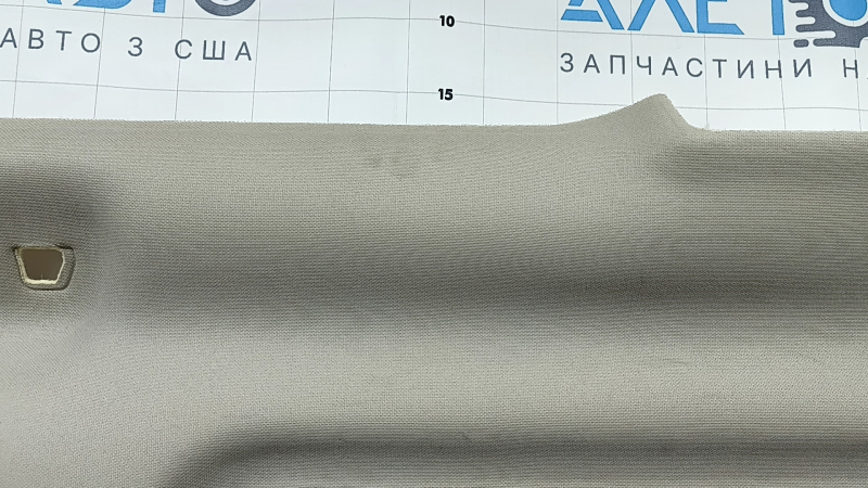 Обшивка потолка Subaru Forester 19-21 SK серая, под люк, под чистку, потерта