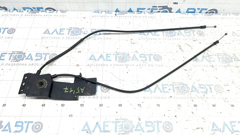Механизм ручки открытия замка капота подкапотный Audi A5 F5 17-25 с тросиками