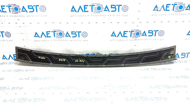 Накладка заднего бампера Subaru Forester 19-24 SK мат, царапины