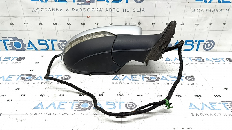 Зеркало боковое правое в сборе VW Passat b8 16-19 USA 10+2 пинов, поворотник, BSM, серебро