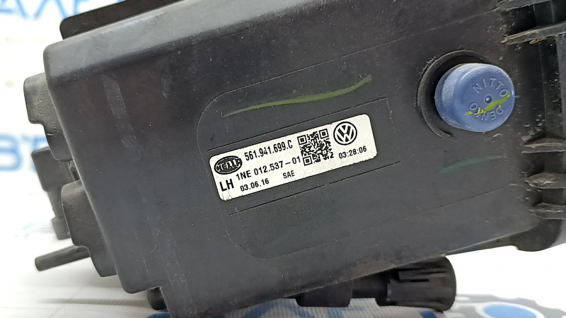 Протитуманна фара птф ліва VW Passat b8 16-19 USA пісок