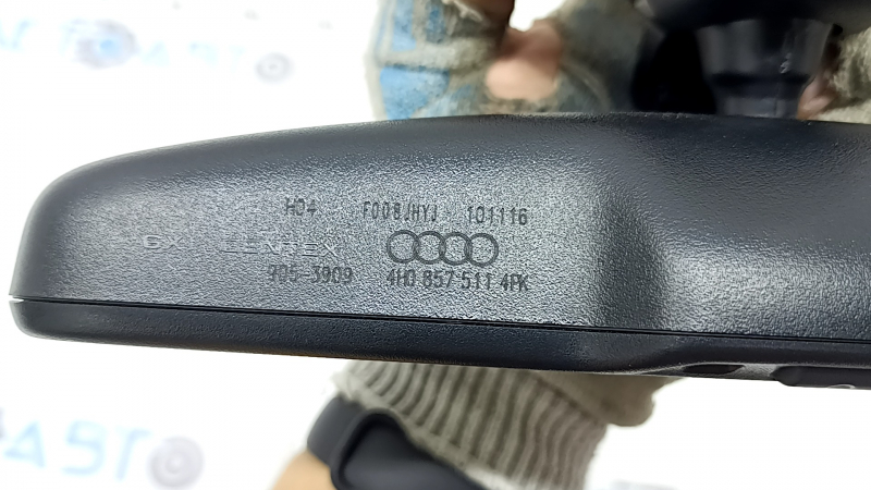 Зеркало внутрисалонное Audi A6 C7 12-18 под автозатемнение и авто-дальний, черное