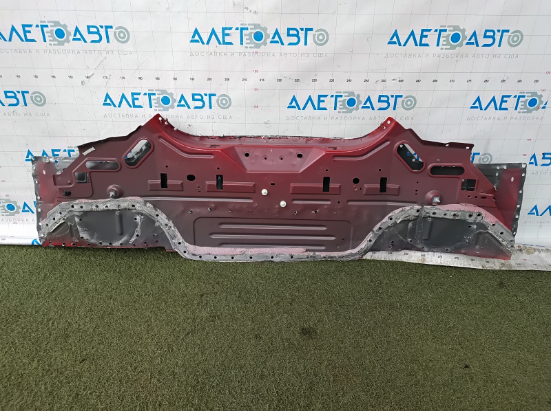 Задняя панель Ford Mustang mk6 15-23 2 части купе, высверлено, красная