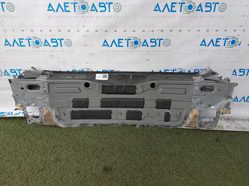 Задняя панель Audi A3 8V 15-18 4d, 2 части, черный LY9T, высверлено