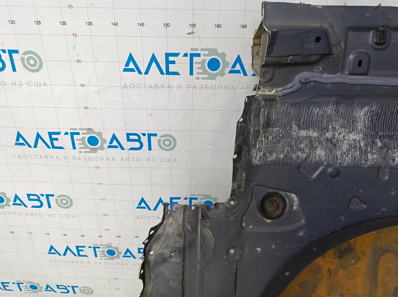 Корыто багажника Toyota Camry v70 18-24 hybrid, высверлена, синий 8W7, примята
