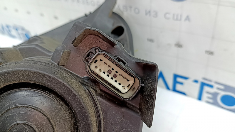Фара передняя правая в сборе Ford Ecosport 18-22 галоген, темная, LED DRL, под полировку
