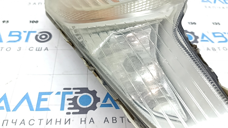Поворотник левый Ford Ecosport 18-22 с птф, под полировку