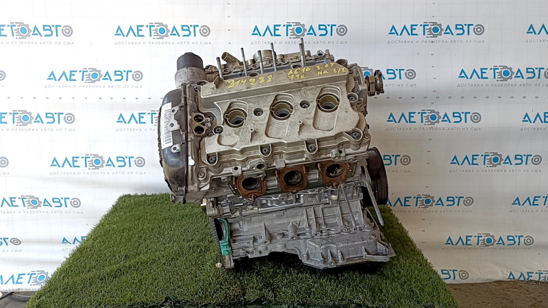 Двигатель Audi A6 C7 16-18 3.0T CREC, 79к, повреждение водой, клин, эмульсия, на з/ч