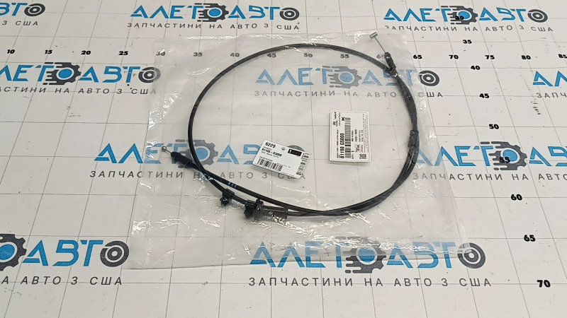 Трос открытия замка капота задняя часть Kia Niro 17-22 HEV, PHEV