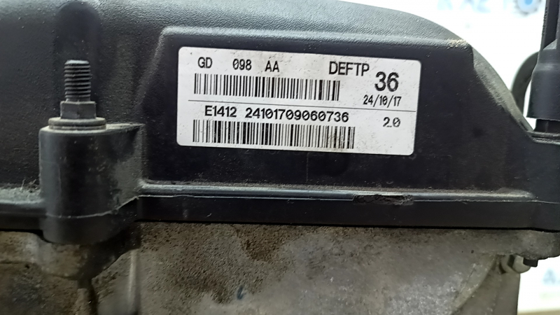 Двигатель Ford Ecosport 18 2.0 20HDEX 85к, 14-14-14-14 без навесного