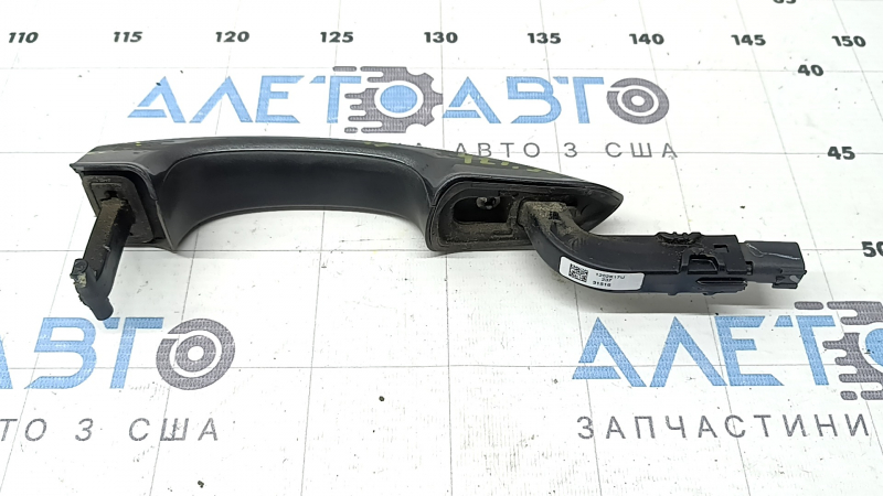 Ручка двери внешняя передняя левая Ford Fusion mk5 13-19 keyless с хромом, царапины