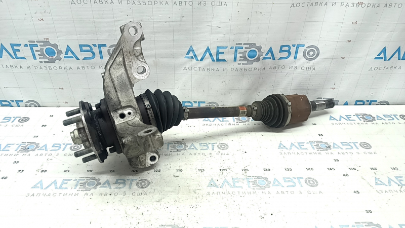 Привод полуось передняя левая Ford Fusion mk5 13-20 hybrid, plug-in с цапфой и ступицей
