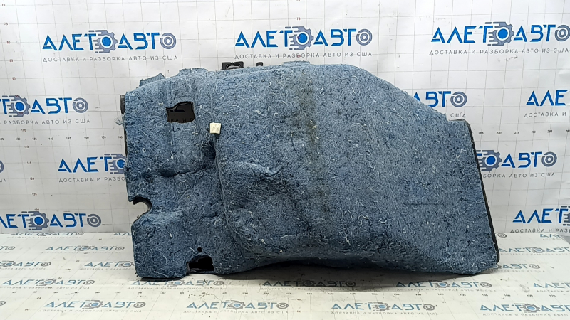 Покрытие пола переднее правое Ford Fusion mk5 17-18 hybrid, plug-in, черное, под чистку