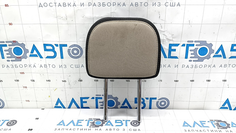 Подголовник 2 ряда левый Ford Escape MK4 21-22 ткань бежевая с черным под чистку