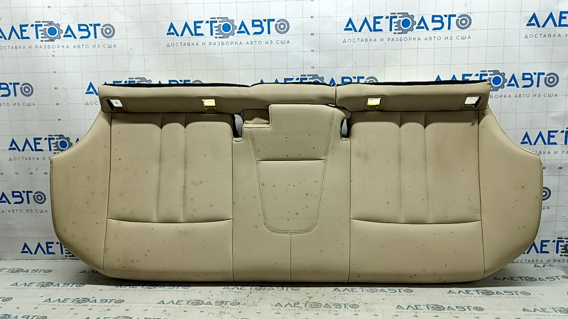 Подушка заднего ряда сидений BMW 5 G30 17-20 кожа бежевая canberra beige, вмятины, под чистку