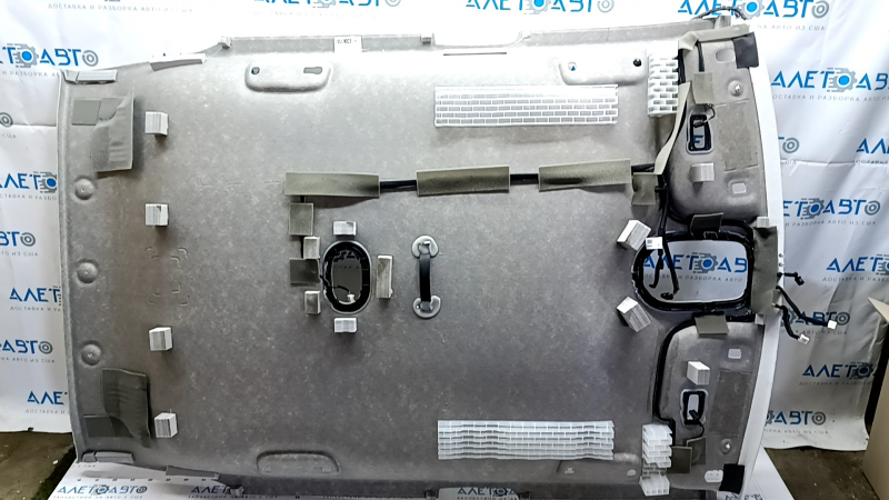 Обшивка потолка Hyundai Ioniq 5 22-24 без панорамы, серая, под чистку
