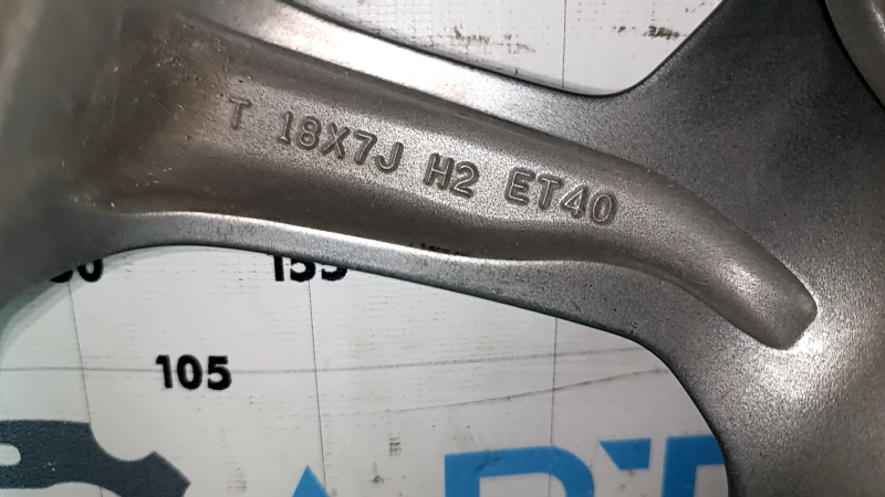 Диск колесный R18x7J ET40 Jeep Compass 22-26 тип 4 бордюрка