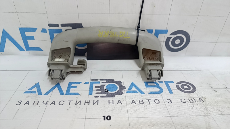 Ручка потолка задняя правая VW Tiguan 18-22 серая, ржавая пружинка, под чистку