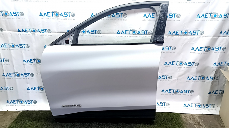Дверь в сборе передняя левая Ford Mustang Mach-E 21-26 белый A3, тычки
