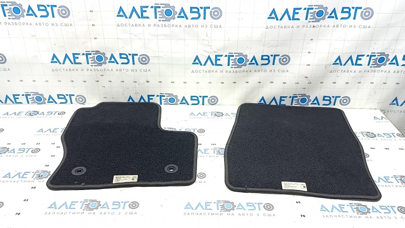 Комплект ковриков салона ткань Ford Escape MK3 13-19 черный, под чистку