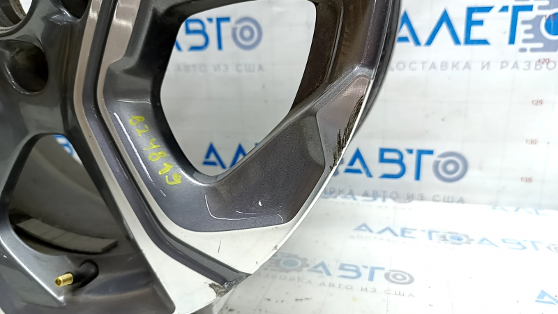 Диск колесный R18X7.5J ET45 Honda CRV 17-19 серебро, бордюрка