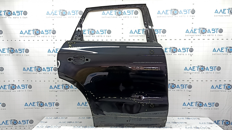 Дверь голая задняя правая Audi Q5 8R 09-17 черный LY9B, тычки, вмятины