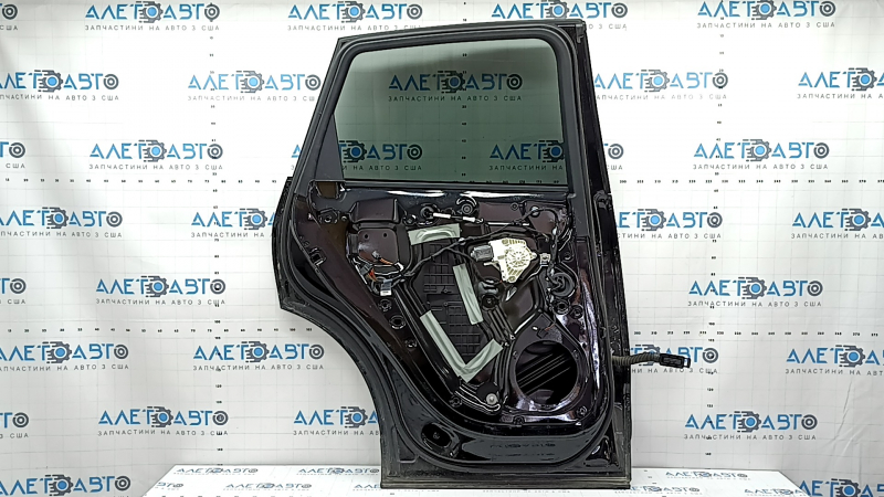 Дверь в сборе задняя левая Audi Q5 8R 09-17 keyless, тонировка, черный LY9B, тычки, вмятины