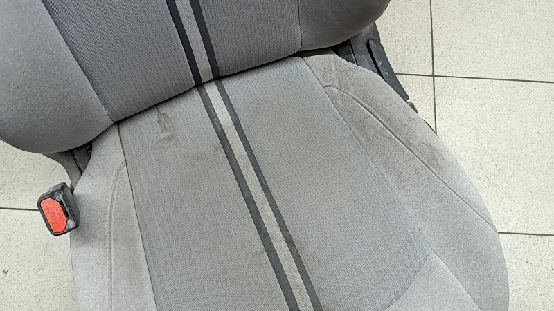 Водительское сидение Hyundai Sonata 20-22 без airbag, механическое, ткань серая, под чистку