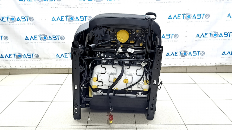 Пассажирское сидение VW Jetta 19-21 без airbag, механич, ткань черное, под чистку
