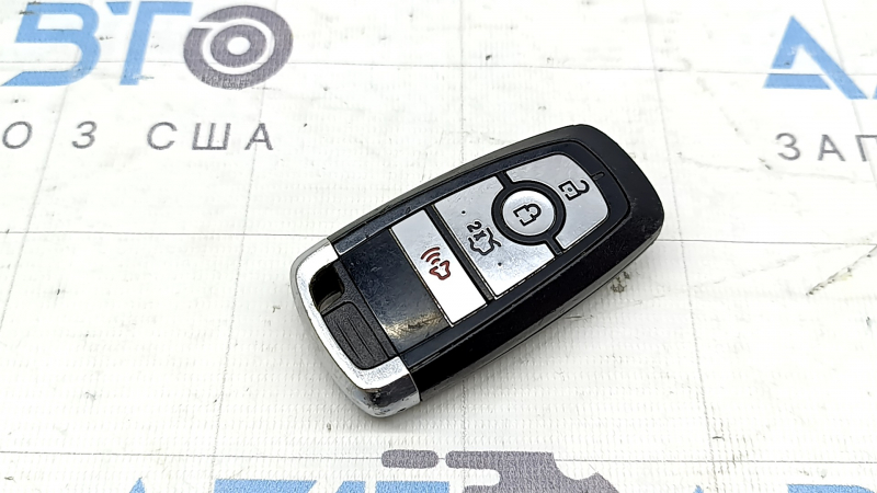 Ключ smart Ford Fusion mk5 17-20 4 кнопки, без автозапуска. потерт