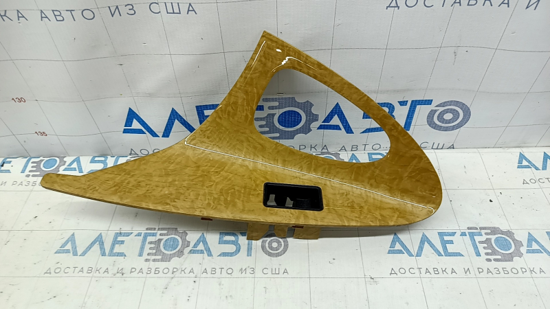 Накладка обшивки двери карточки задней левой Toyota Camry v40 под светлое дерево