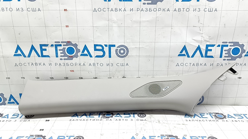 Накладка передней стойки верхняя левая Mitsubishi Outlander 22-26 серая под пищалку, Bose