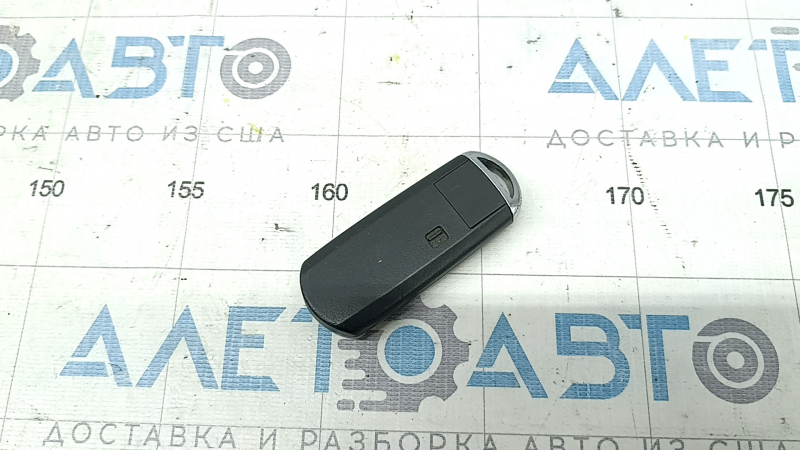 Ключ Mazda CX-9 16-20 smart, 4 кнопки, полез хром, царапины