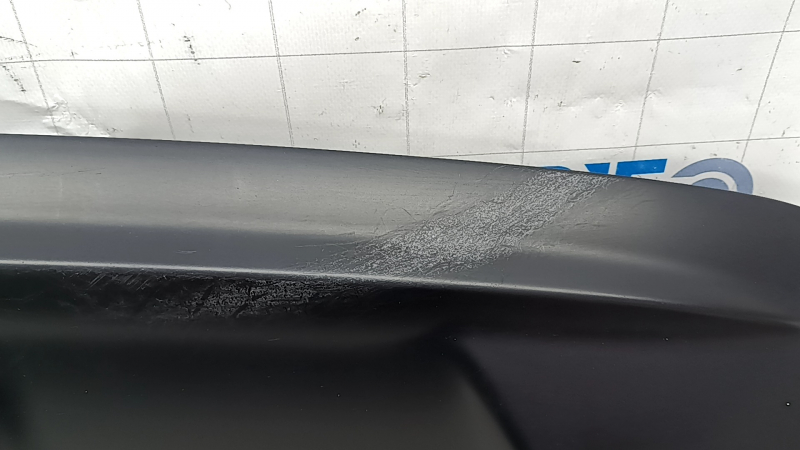Накладка губы заднего бампера Ford Edge 19-24 черная, без фаркопа, потерта