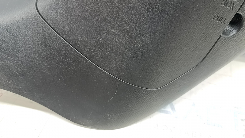 Накладка передней стойки левая нижняя Mazda CX-9 16-23 черная, царапины, потертости