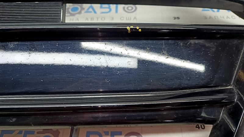 Решетка радиатора Honda Accord 18-22 черный глянец, тычки, песок