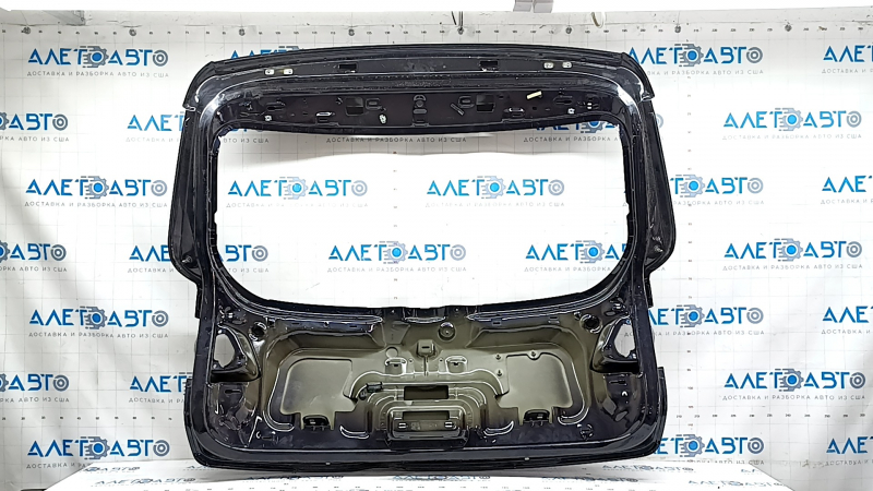 Дверь багажника голая VW Tiguan 09-18 черный LC9X вмятина