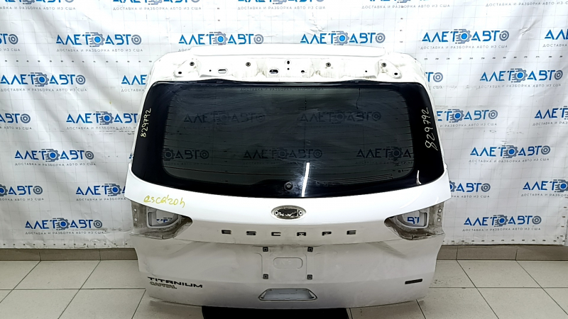 Дверь багажника голая со стеклом Ford Escape MK4 20-22 белый AZ