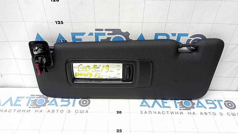 Козырек левый BMW X5 G05 19-23 черный, без крючка, примят