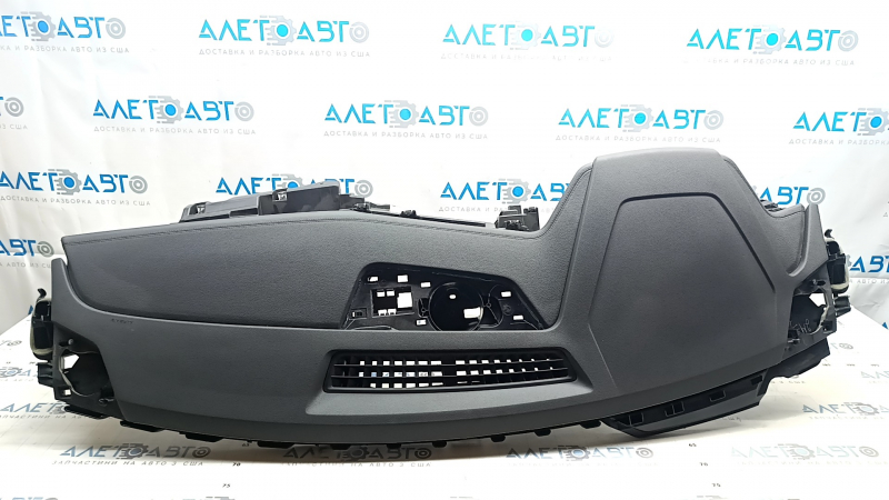 Торпедо передняя панель с AIRBAG Audi E-Tron 19-23 черная