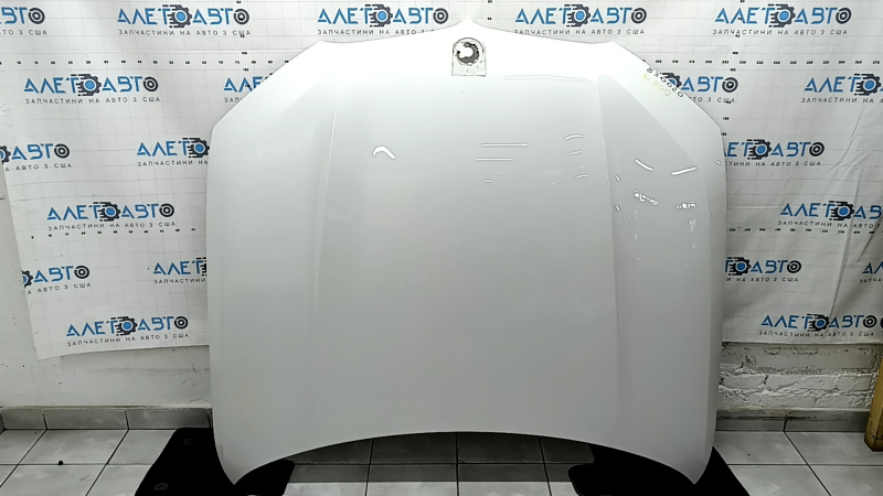 Капот голый BMW X5 G05 19-26 алюминий, белый A96, тычка