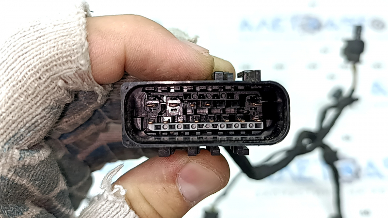 Проводка переднего бампера BMW X5 G05 19-23 под парктроники и Park Assist