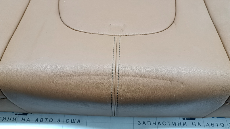 Подушка заднего сидения 2 ряд BMW X5 G05 19-22 под 2 ряда, кожа коричневая COGNAC, с подогревом, вмятины, царапины, под чистку