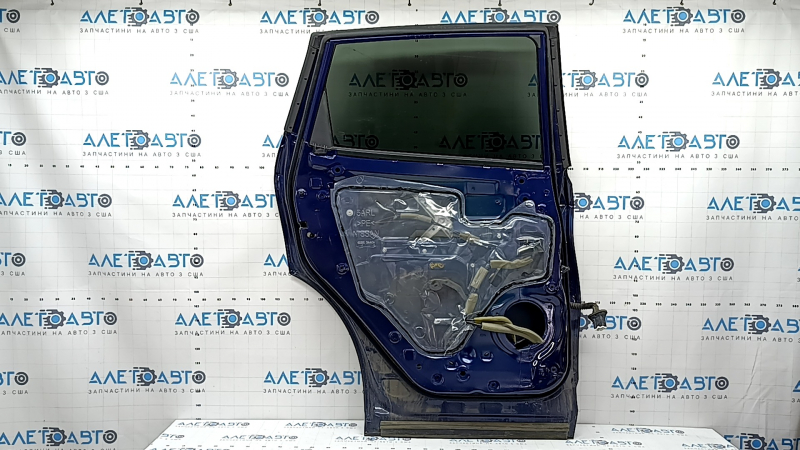 Дверь в сборе задняя левая Nissan Murano z52 15-24 синий RAY, тонировка, тычка